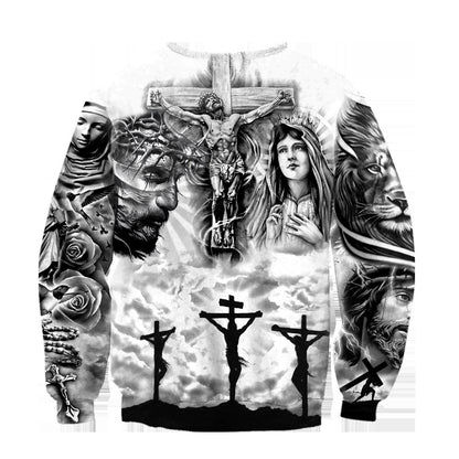 Men's 3D Printed Casual Sweatshirt
