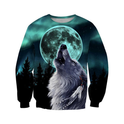 Men's 3D Printed Casual Sweatshirt
