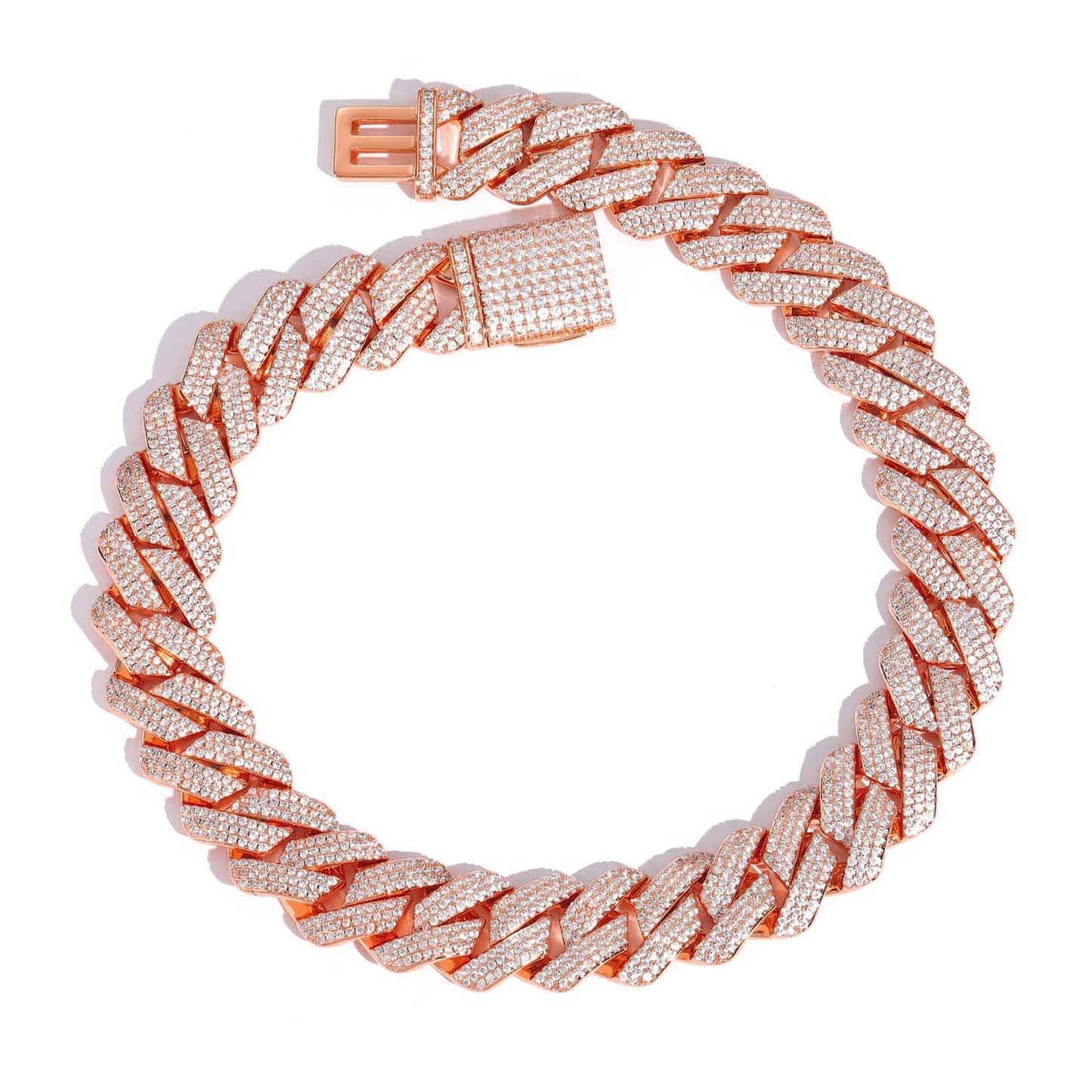 Cuban Chain Zirconia Necklace