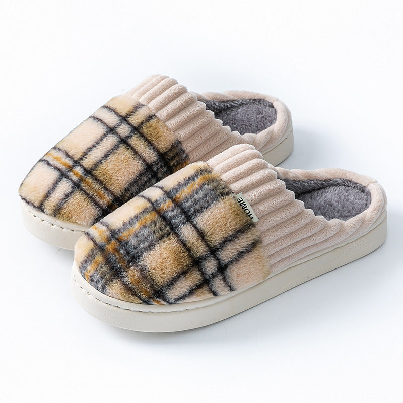 Winter Plush Non-Slip Indoor Slippers