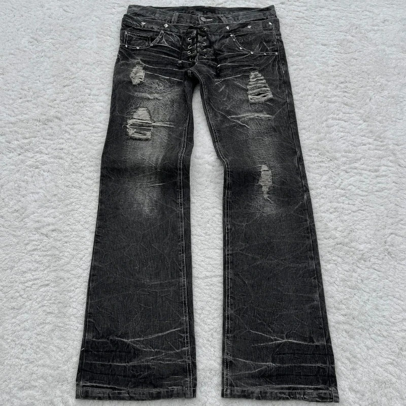 Washed jeans