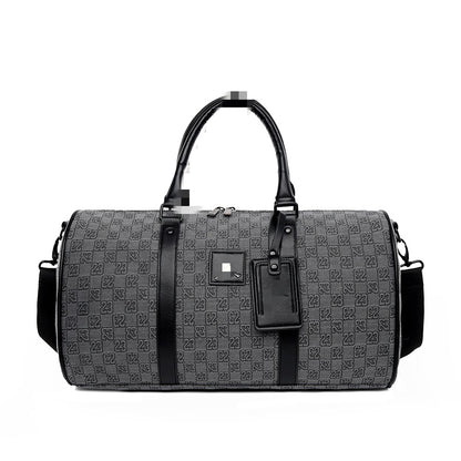 Chessboard diagonal crossbody bag