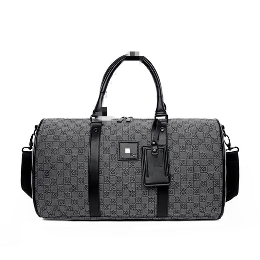 Chessboard diagonal crossbody bag