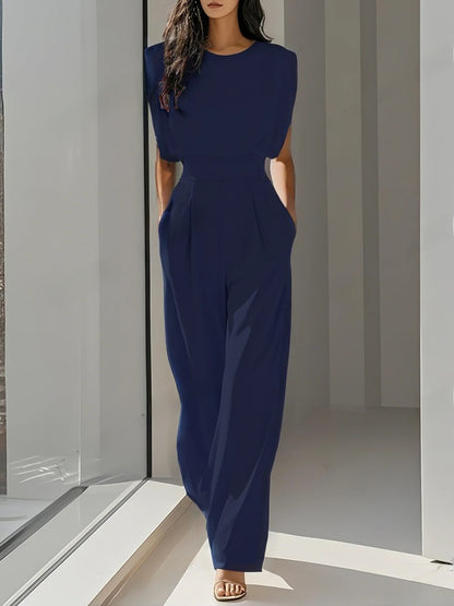 Women's Elegant Sleeveless Jumpsuit