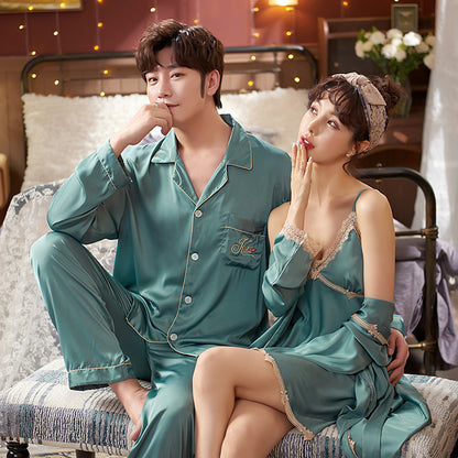 Silk Satin Pajama Set for Women
