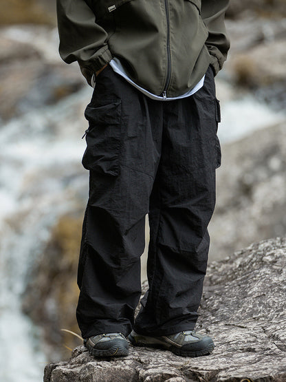 Functional Water-Repellent Casual Cargo Pants