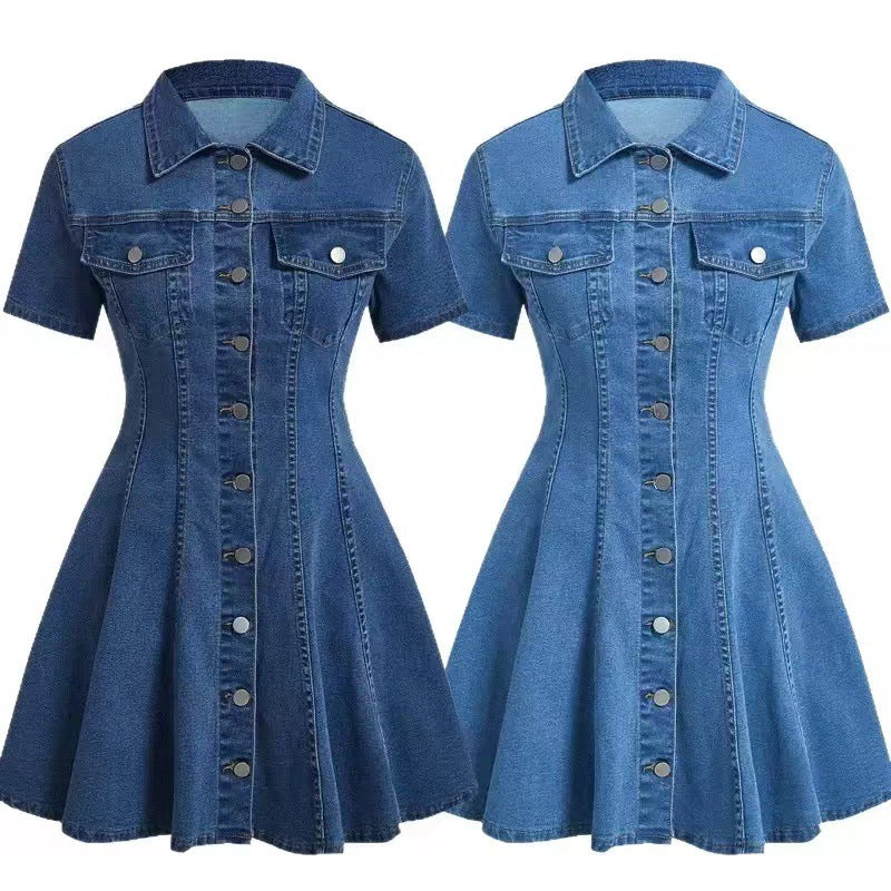 Denim dress