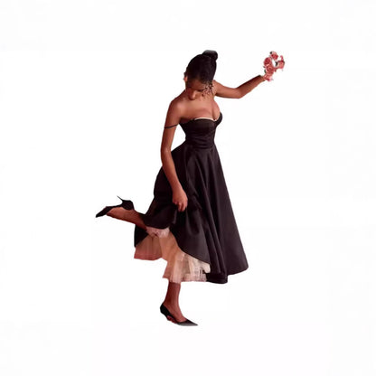 Womens Sleeveless V-Neck Tutu Dress
