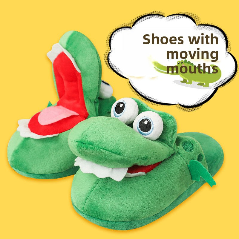 Animated Crocodile Slippers