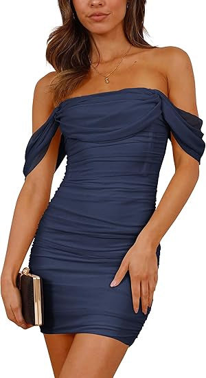 Off-Shoulder Bodycon Party Dress