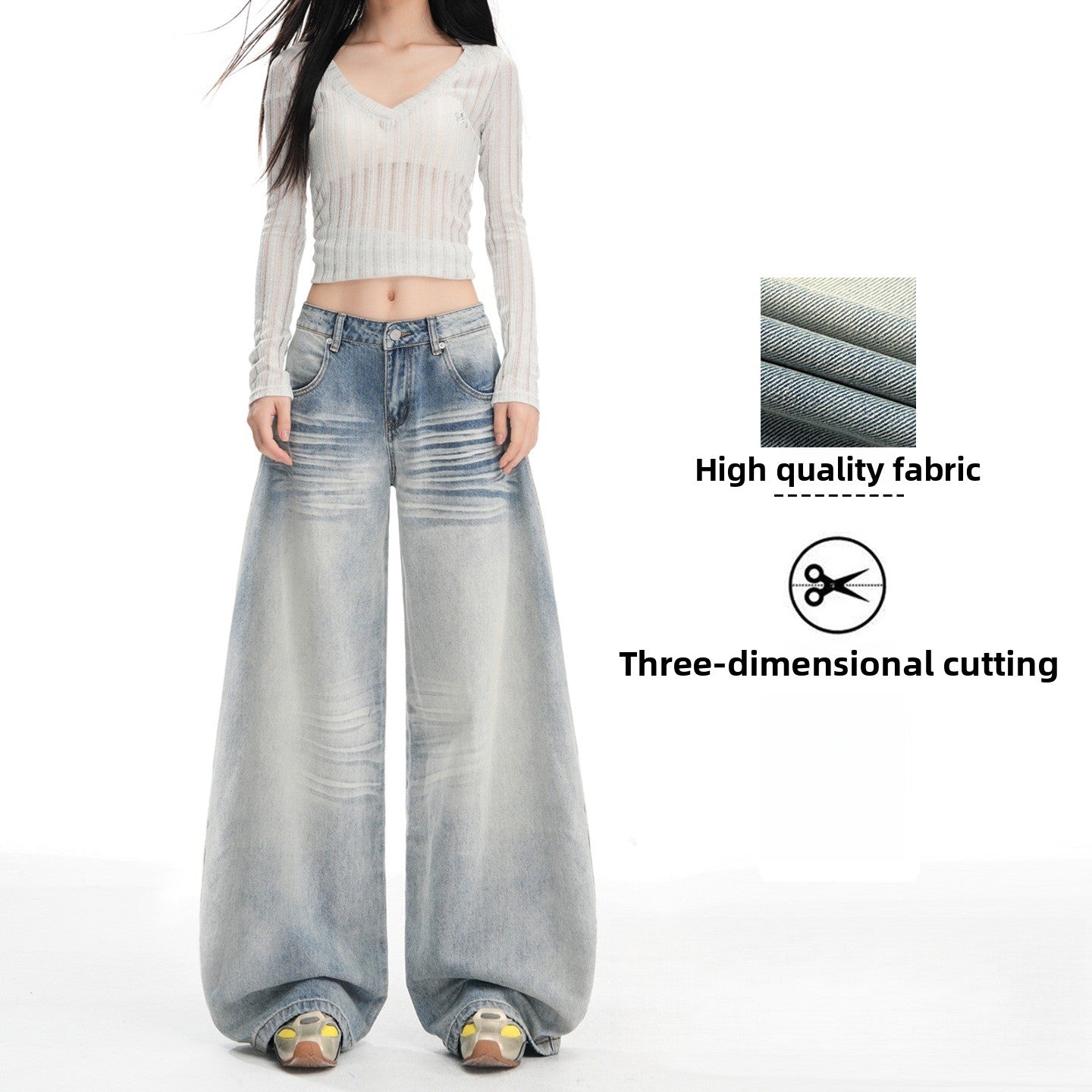 Womens Denim Pants