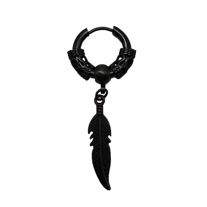 Men's and Women's Earrings Fashion Personality Earclips Retro Style Men's and Women's Exaggerated Earrings