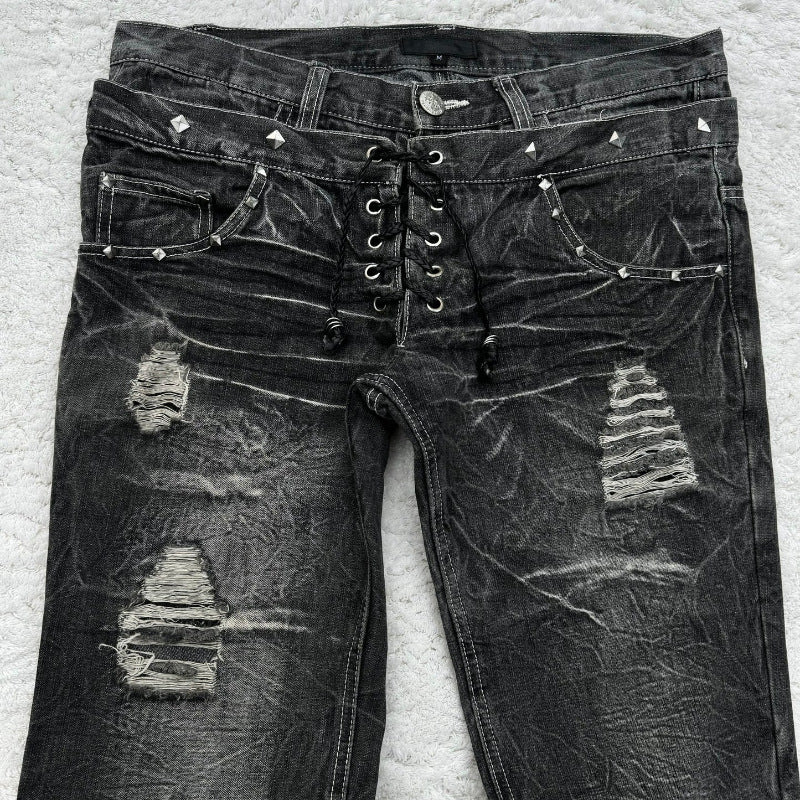 Washed jeans