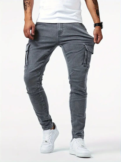 Men's Cotton Cargo Casual Pants