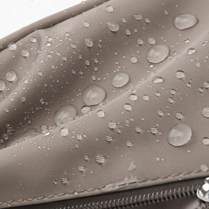 Solid-color Oxford fabric crossbody bag
