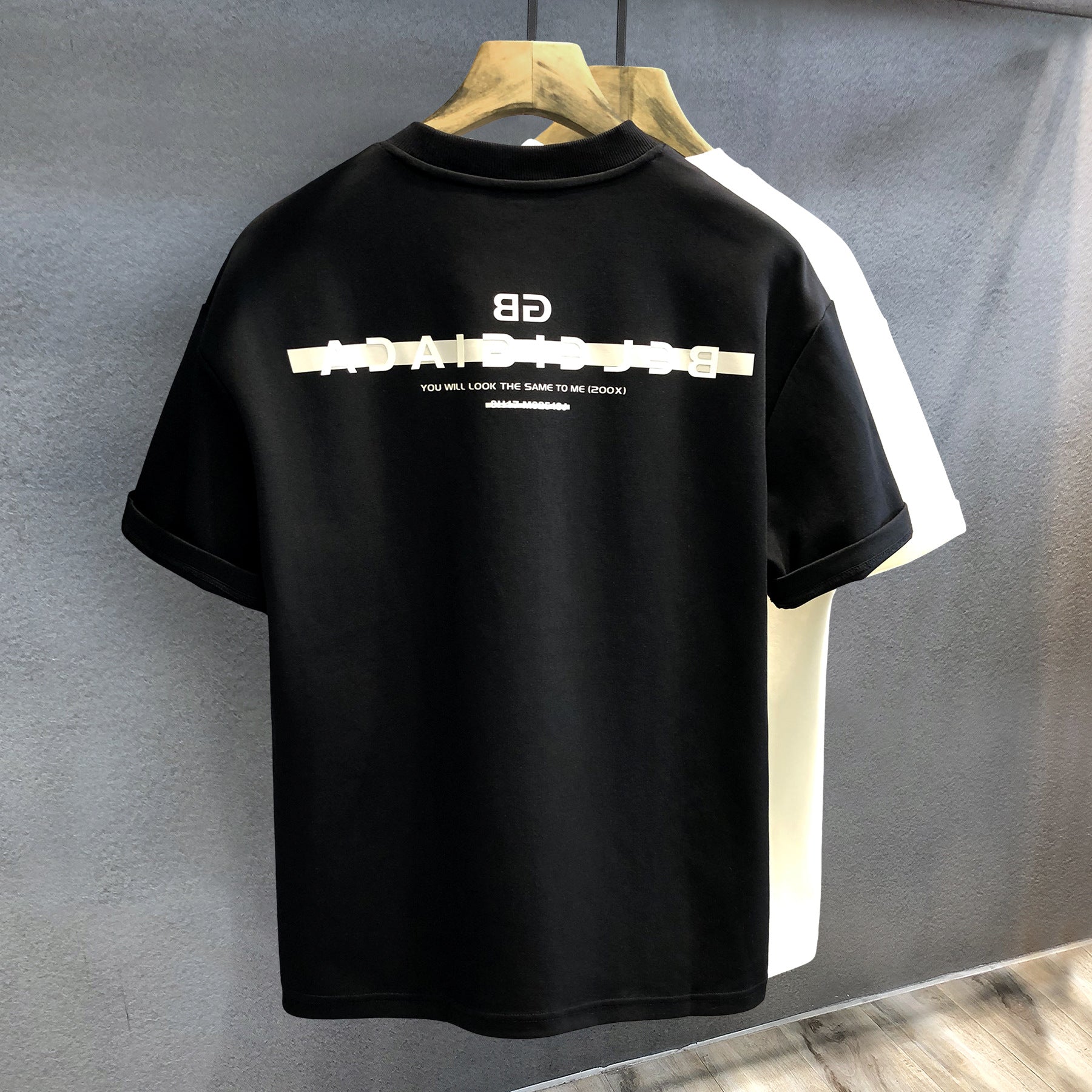 American half-sleeve T-shirt for men