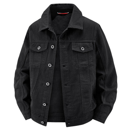 Casual Denim Jacket Relaxed Fit