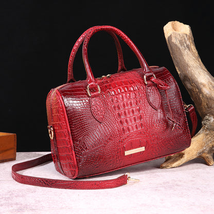 Retro travel women's bag