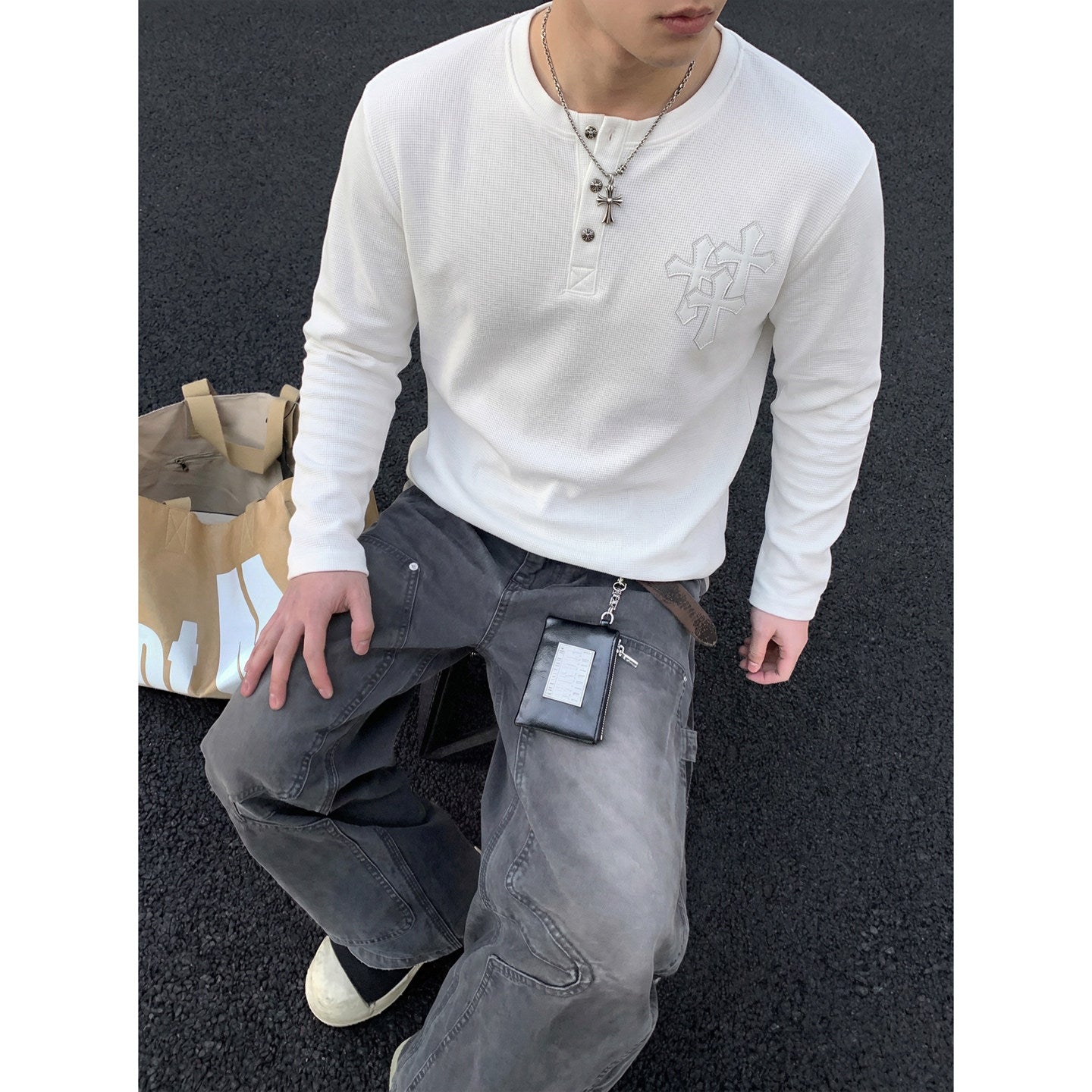 Men's knitted sweater