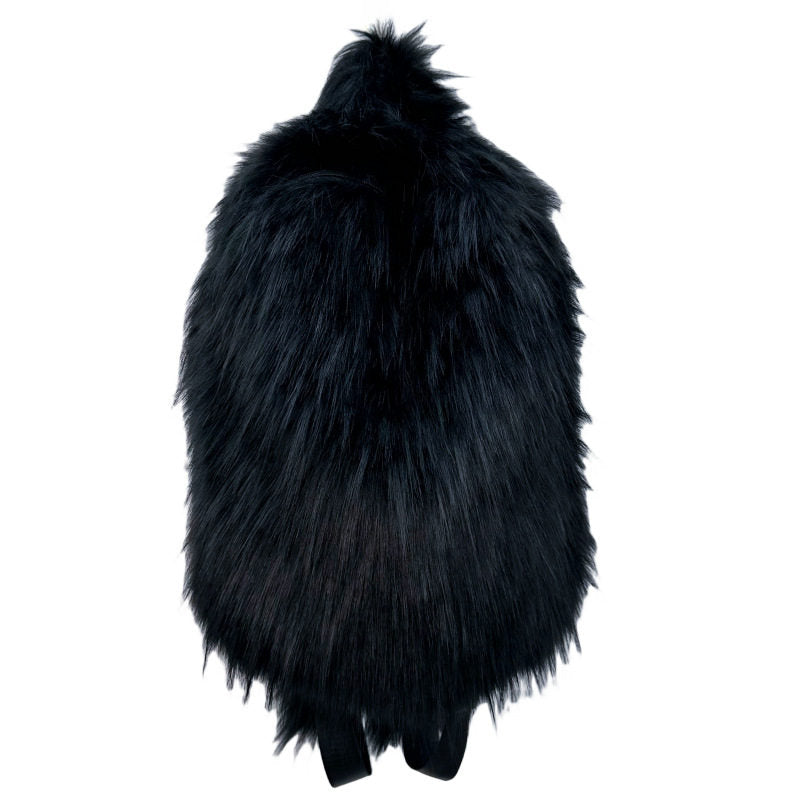 Ciseonik Hot-Selling School Bag, Fur Backpack, Women's Furry Bag, New Versatile Travel Plush Backpack