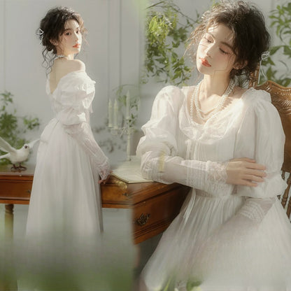 Photo Studio Spring Theme Long Dress