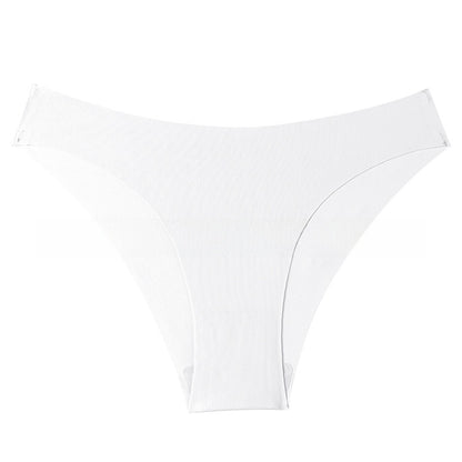 Ice silk seamless breathable low-rise briefs