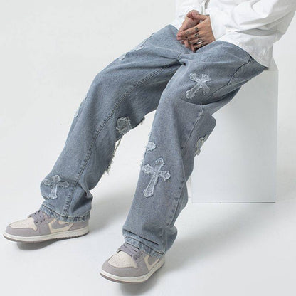 Mens Denim Trousers