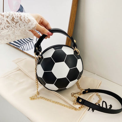 Sporty Round Crossbody Bag