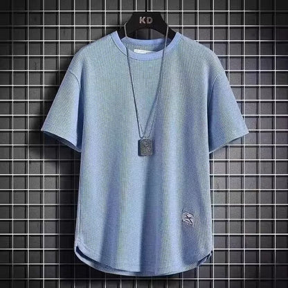 Hong Kong style short-sleeved shirt