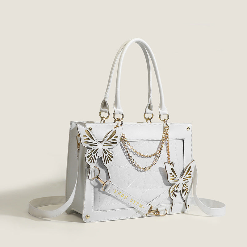 Gothic Butterfly Maze Tote Bag