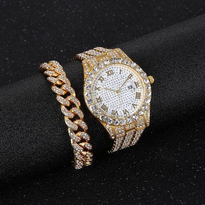 Full Diamond Watch Bracelet