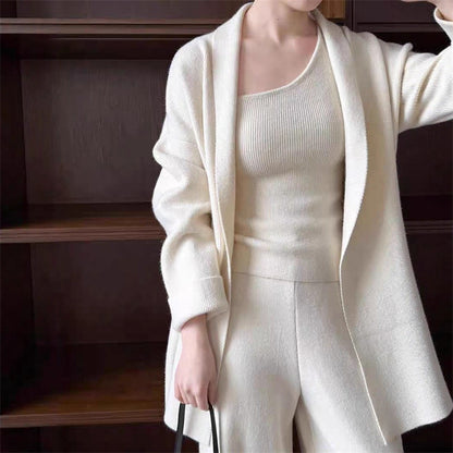 Knitted sweater suit