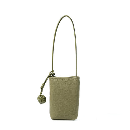 Women's Genuine Leather Crossbody Phone Bag