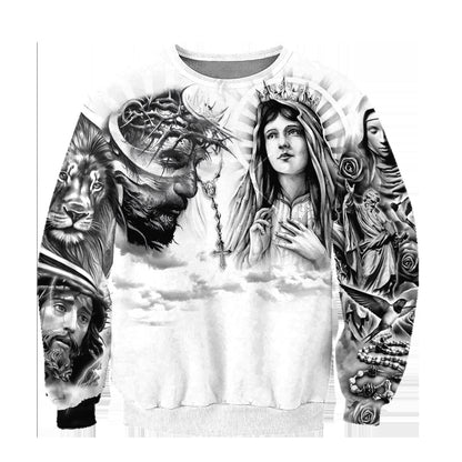 Men's 3D Printed Casual Sweatshirt