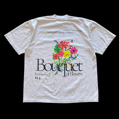 Vintage Peach Print Cotton T-shirt Y2k Kawaii Casual Tee