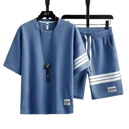 Men's loose short-sleeved summer shirt