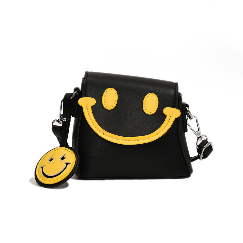 Smiley Cartoon Small Square Bag