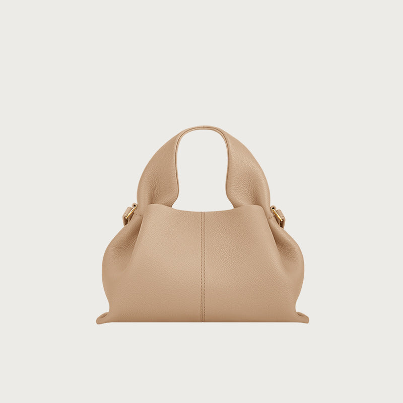 Genuine Leather Cloud Crossbody Bag