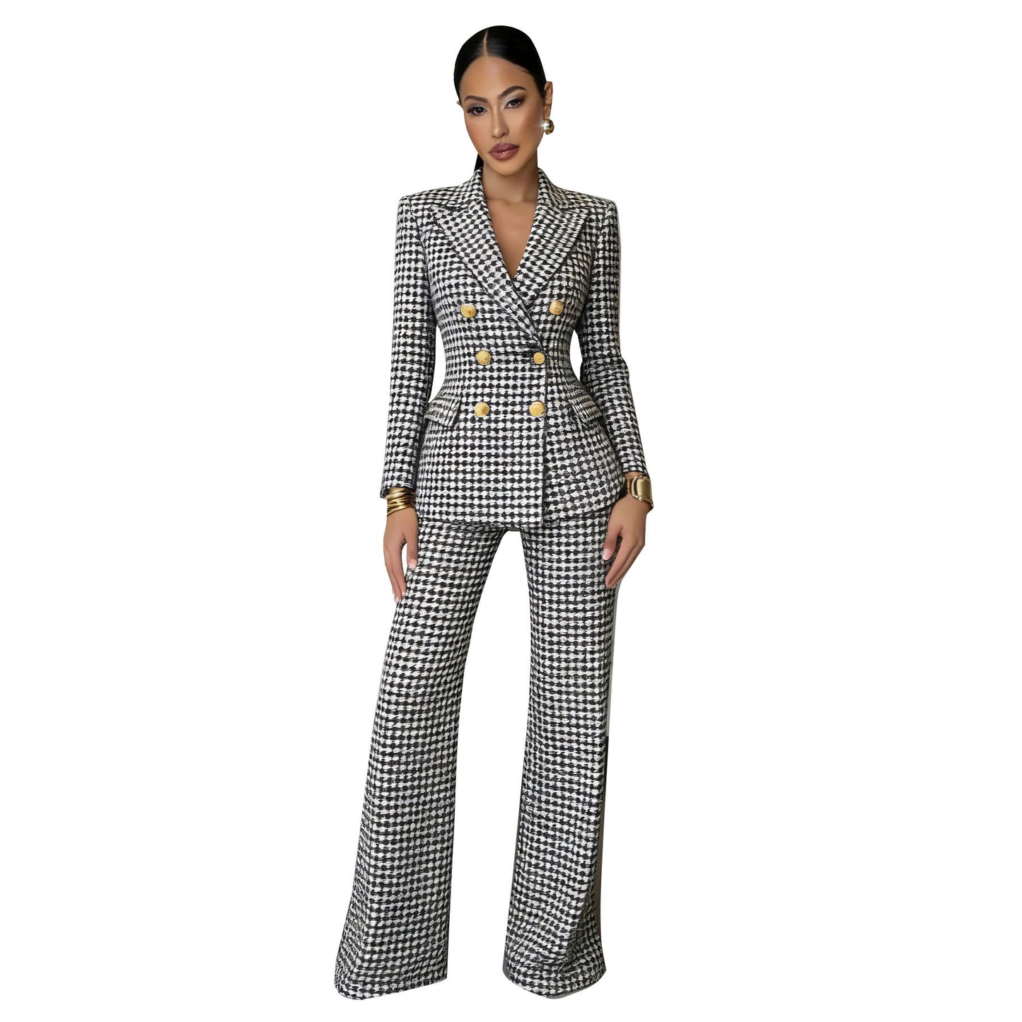 Slim-fit suit and trousers
