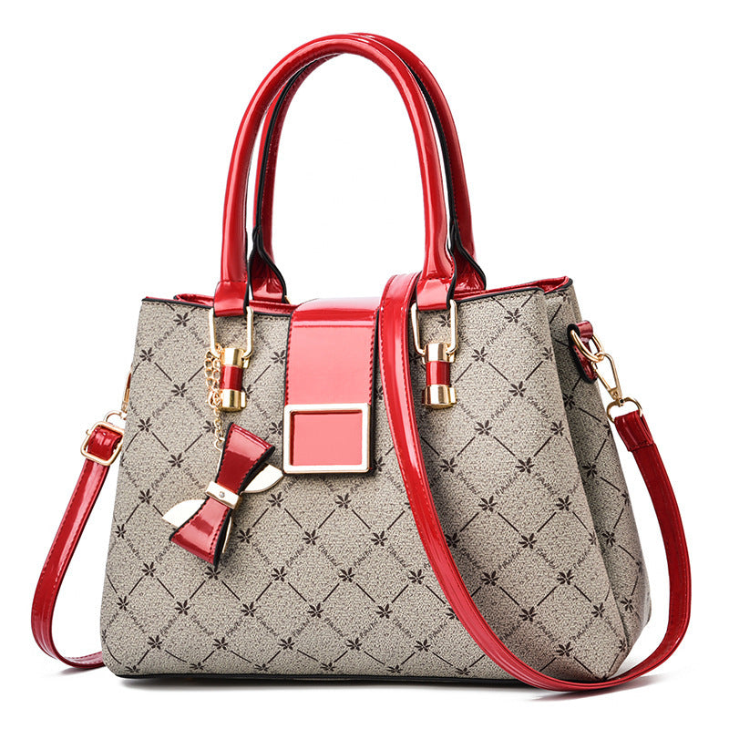 Printed Women's Handbag Large Capacity Crossbody Bag