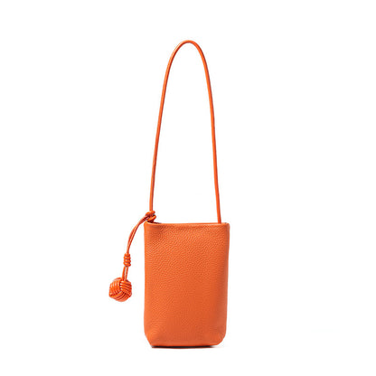 Women's Genuine Leather Crossbody Phone Bag