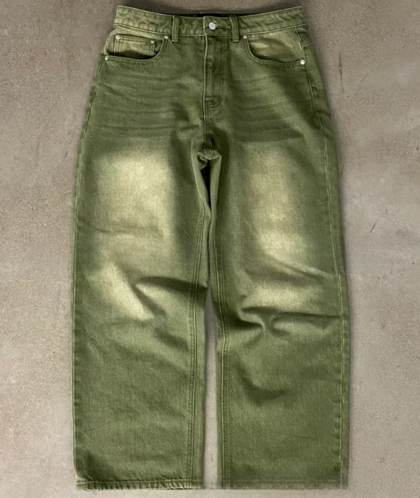 Straight-leg trousers