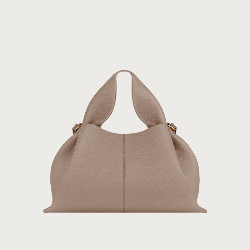 Genuine Leather Cloud Crossbody Bag