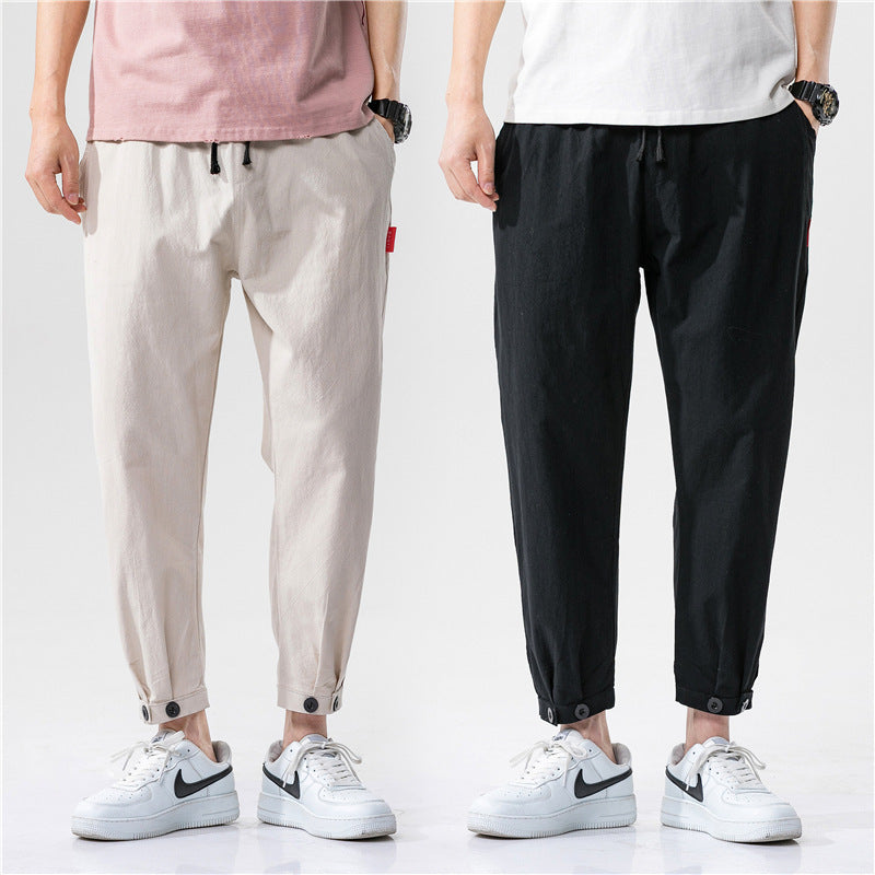 Men's Cotton Casual Pants