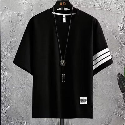 Men's loose short-sleeved summer shirt