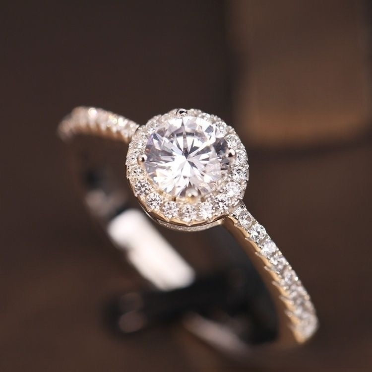 Adjustable Zirconia Wedding Ring