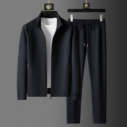 Men's Sportswear Suit Jacket and Trousers Set