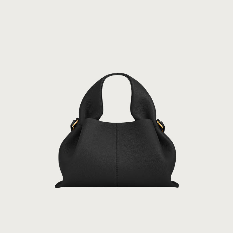 Genuine Leather Cloud Crossbody Bag