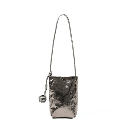 Women's Genuine Leather Crossbody Phone Bag