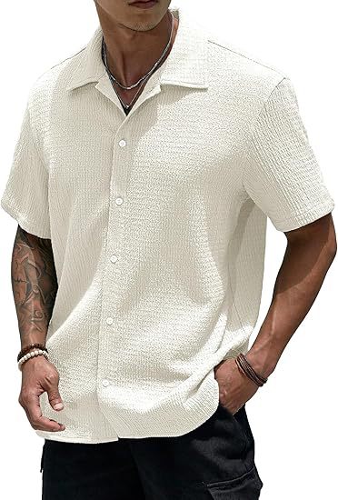 Fashion casual button shirt